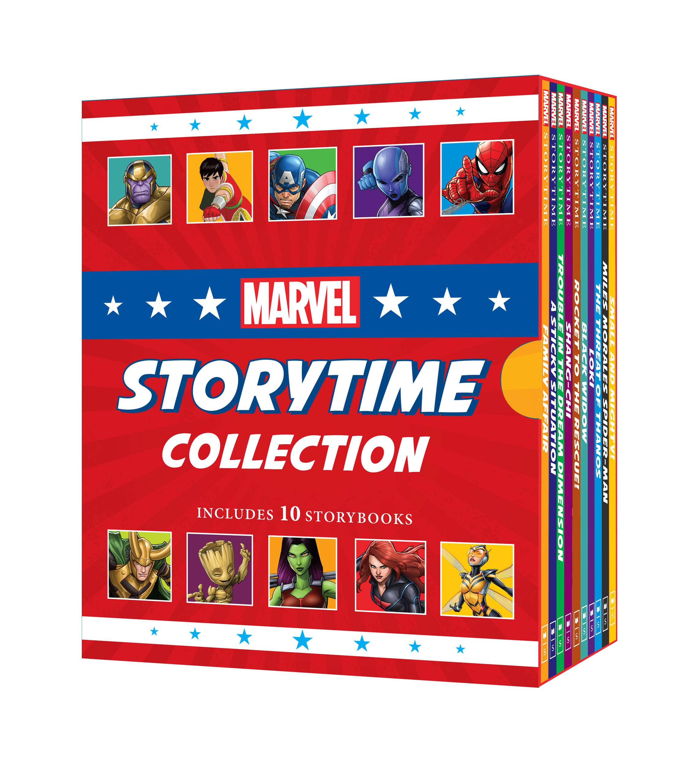 マーベルストーリータイム英語 Marvel Storytime 10-Book Collection : unknown author: Amazon.sg